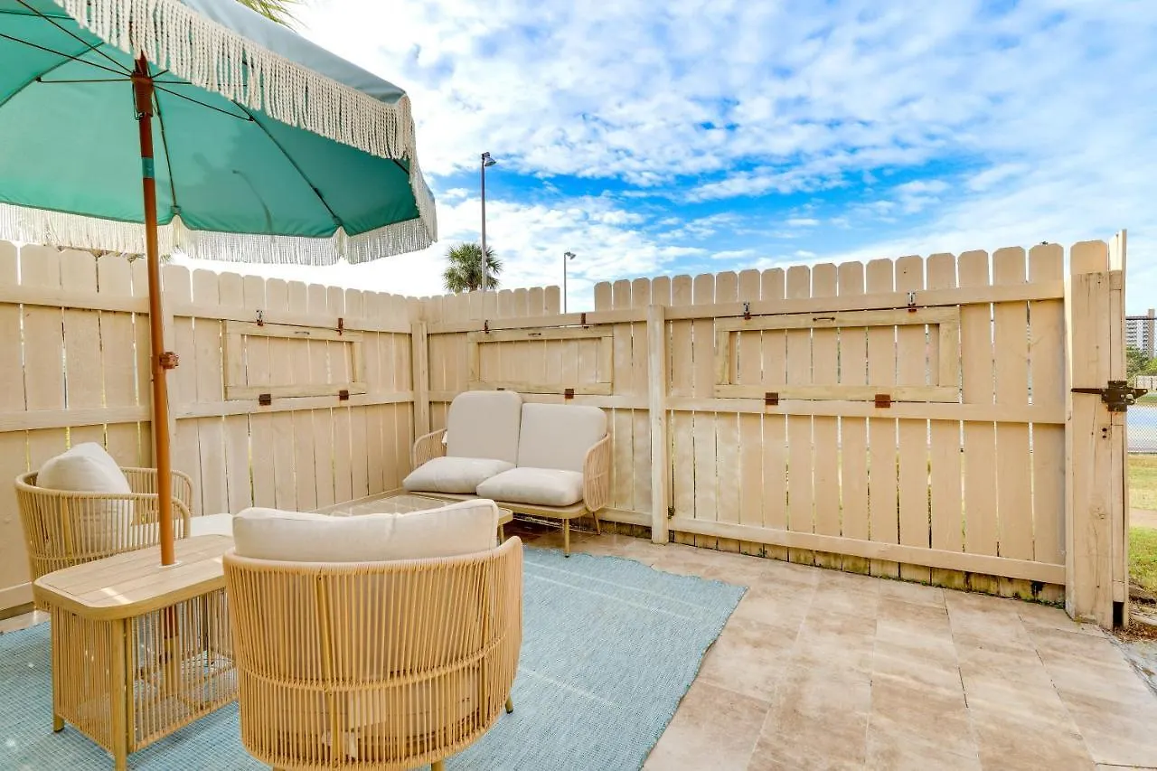 شقة Pcb Resort Condo With Pool And Hot Tub Walk To Beach! بنما سيتي بيتش